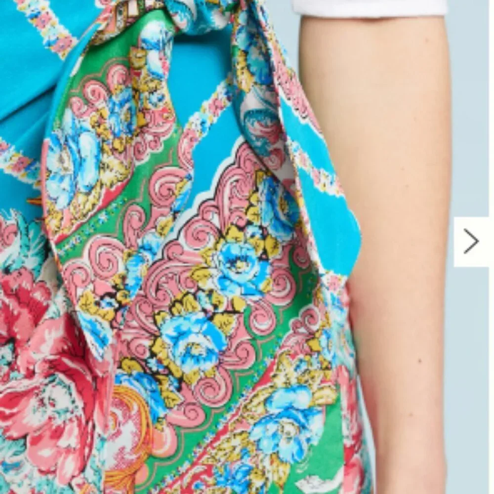 Anthropologie Maeve Bette Wrap Skirt Size 14 - Picture 3 of 10